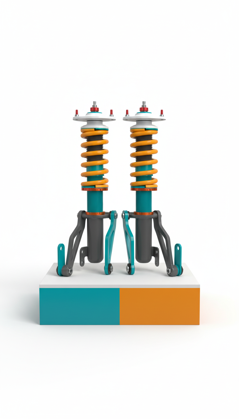 Performance suspension kit for aggressive riding
